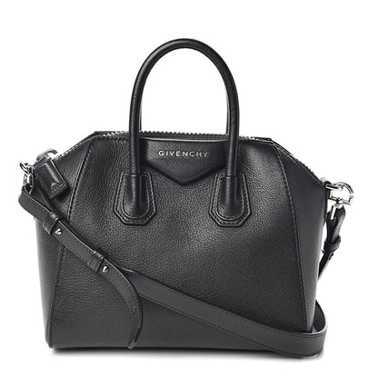 Givenchy Sugar Goatskin Mini Antigona Black 1 of 12