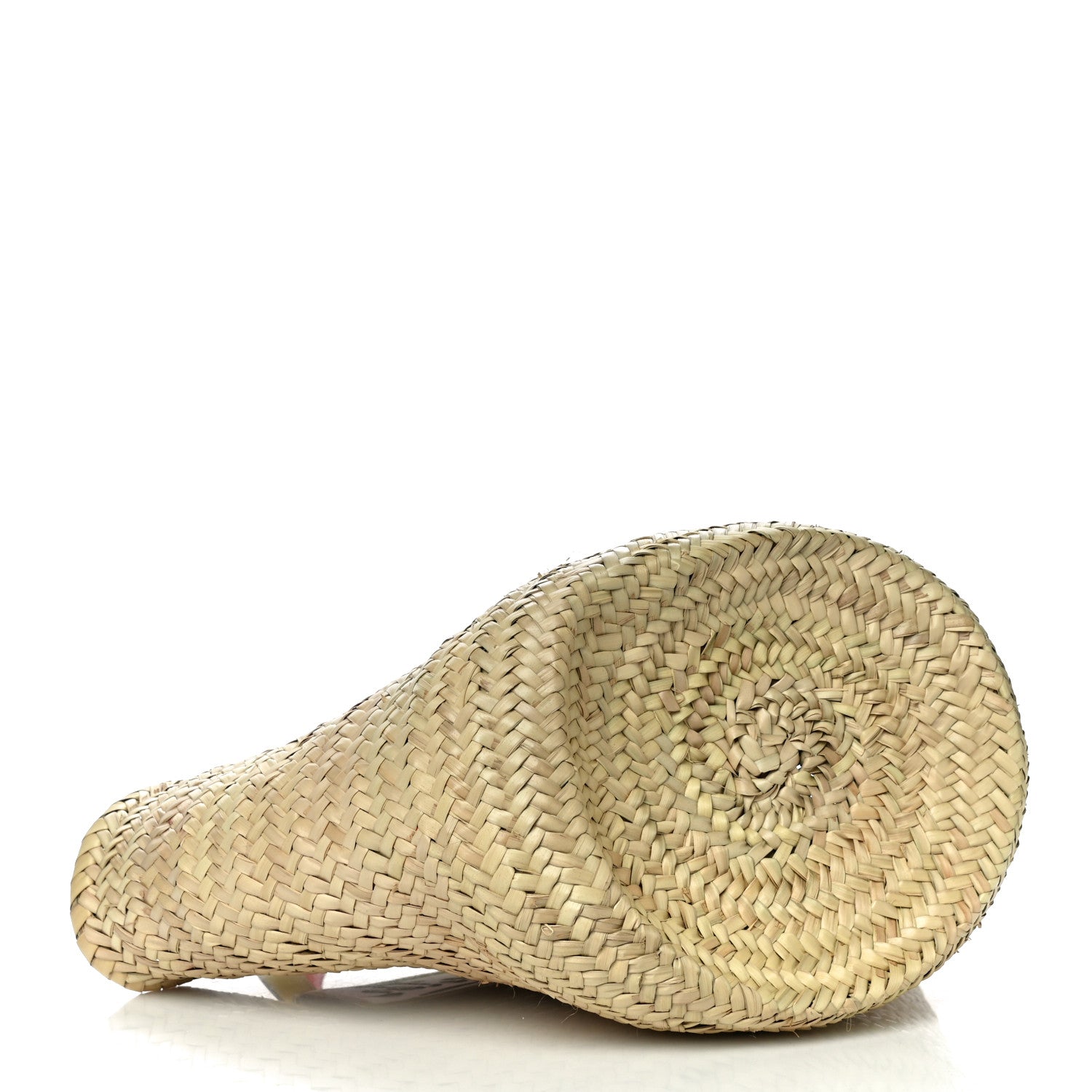 Christian Louboutin Woven Straw Loubishore Tote Yellow 4 of 8