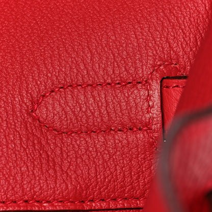 Hermes Taurillon Clemence Birkin 35 Bougainvillea 23 of 36