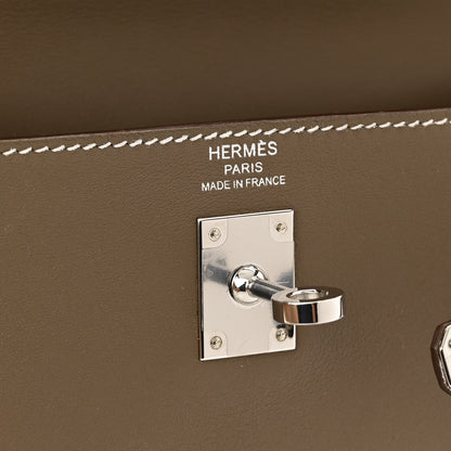 Hermes Swift Kelly Retourne 25 Etoupe 6 of 12