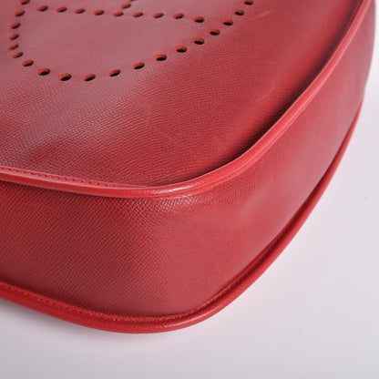Hermes Courchevel Evelyne GM Rouge Vif 8 of 13