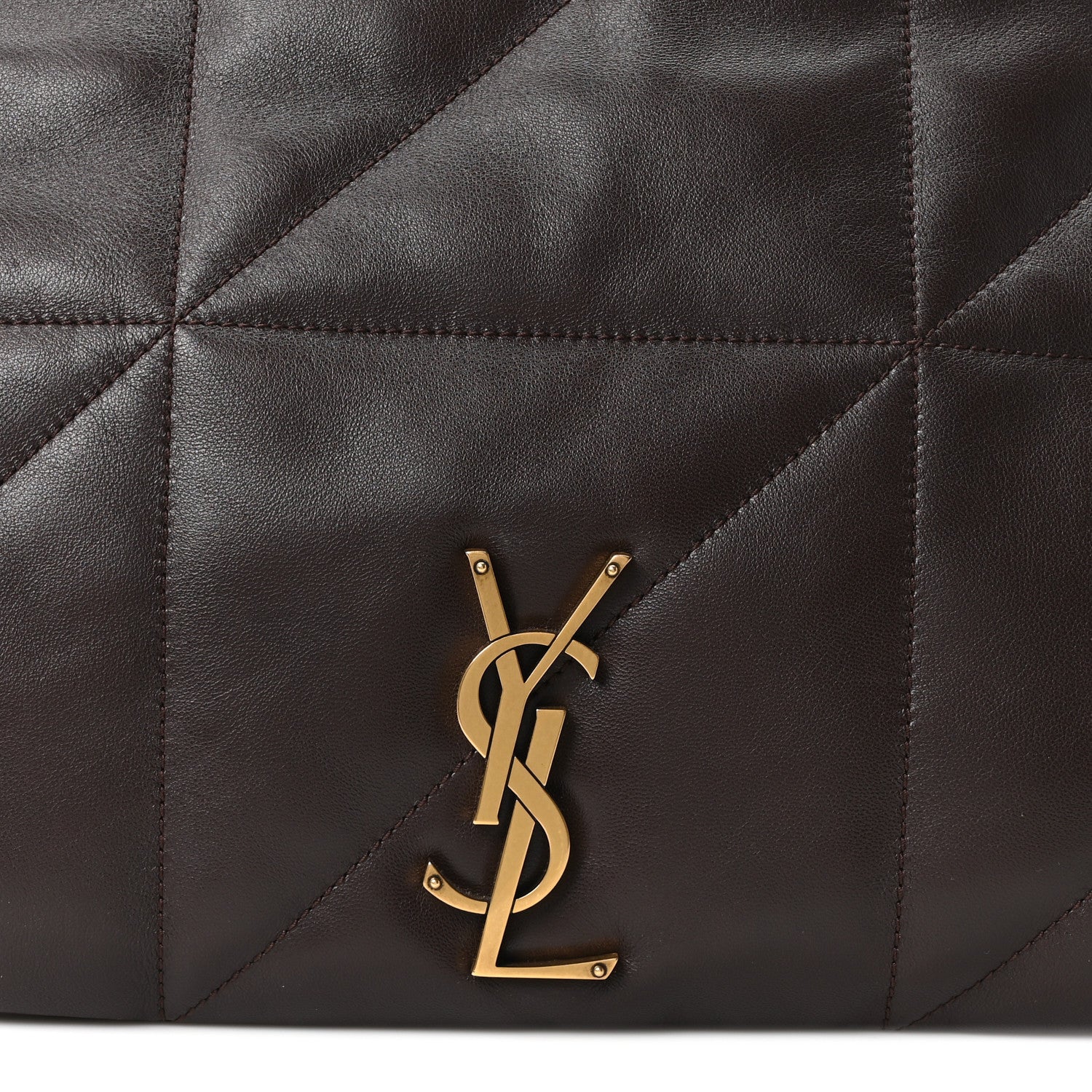 Saint Laurent Lambskin Matelasse Monogram Large Jamie 4.3 Dark Sweet Chocolate 8 of 10