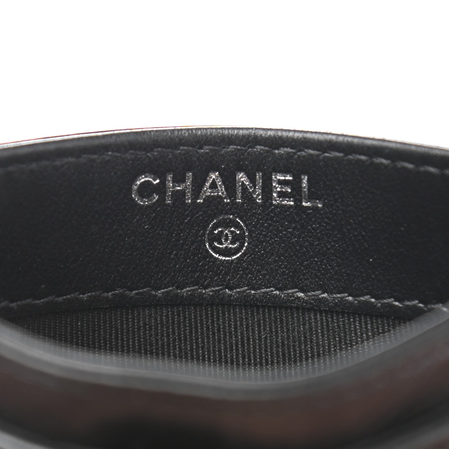 Chanel Aged Calfskin Quilted Reissue Card Holder So Black 6 of 9