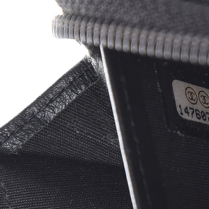 Chanel Caviar Large Timeless CC Zip Around Wallet Black 9 of 9