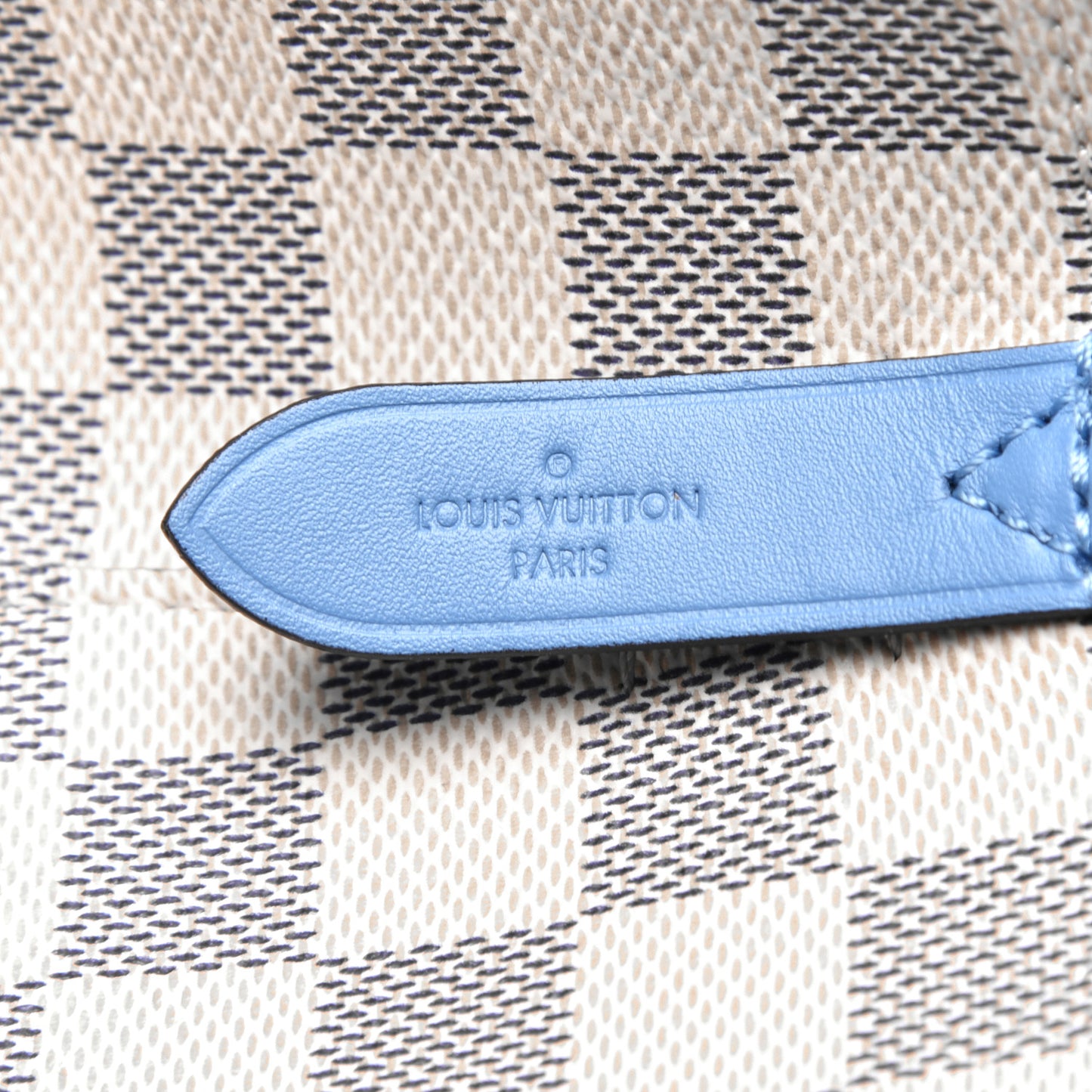 Damier Azur Neonoe MM Bleuet