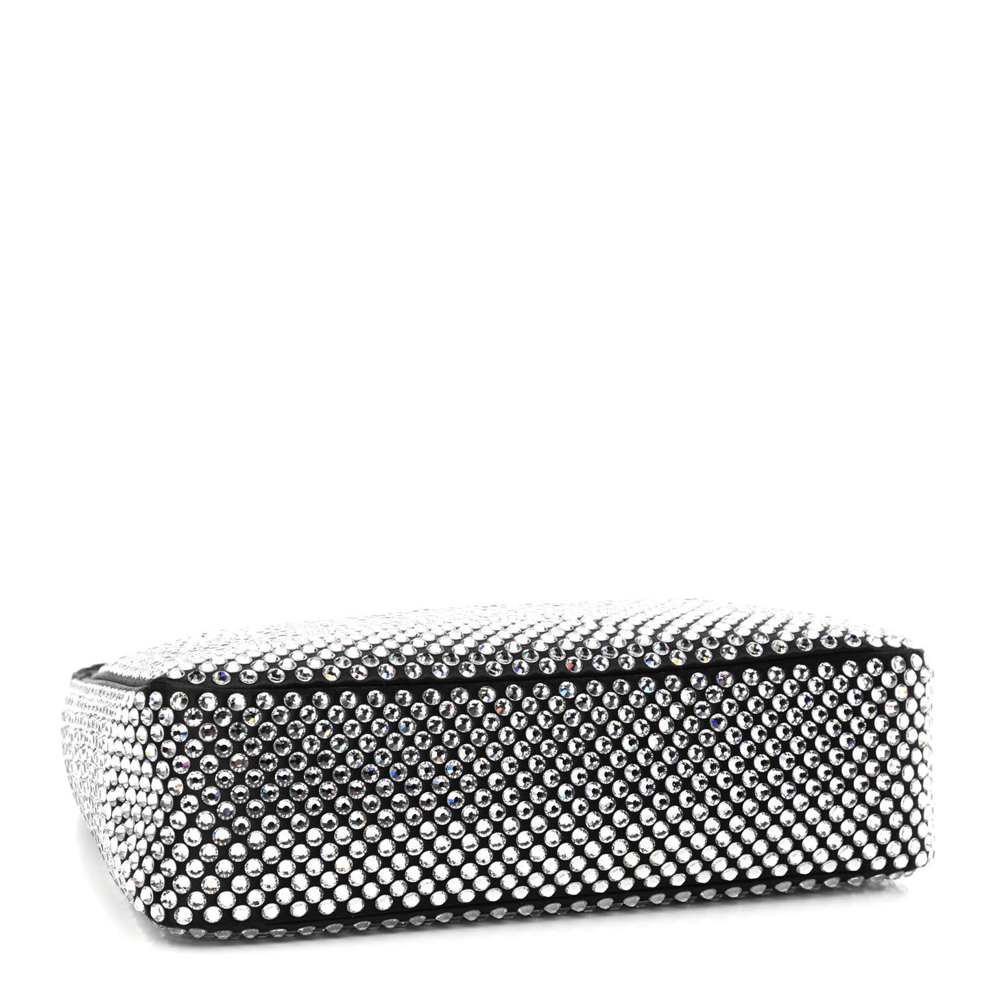 Satin Crystal Mini Re-Edition 2000 Bag Cristal