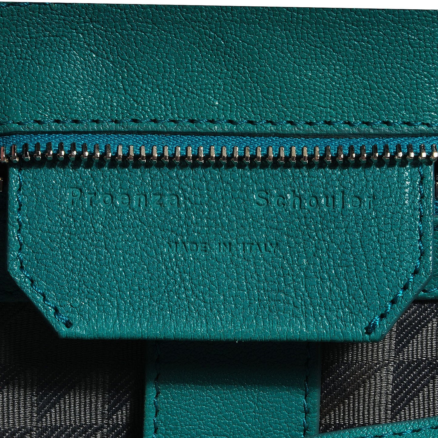 Lambskin Medium PS1 Satchel Teal
