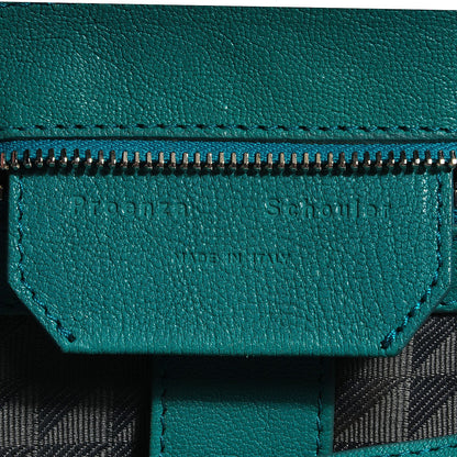 Proenza Schouler Lambskin Medium PS1 Satchel Teal 7 of 13