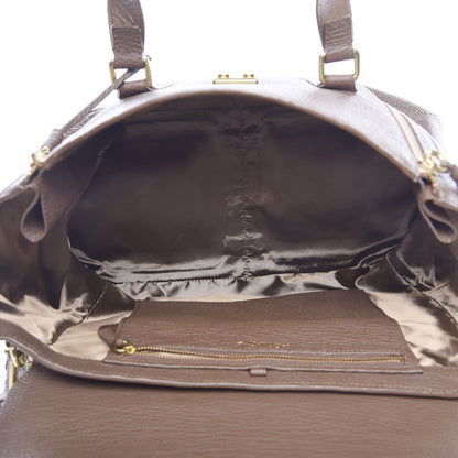3.1 Phillip Lim 3.1 Textured Calfskin Large Pashli Satchel Taupe 6 of 13
