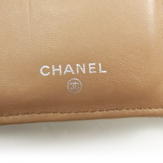 Chanel Lambskin Quilted Large Flap Wallet Beige 9 of 12