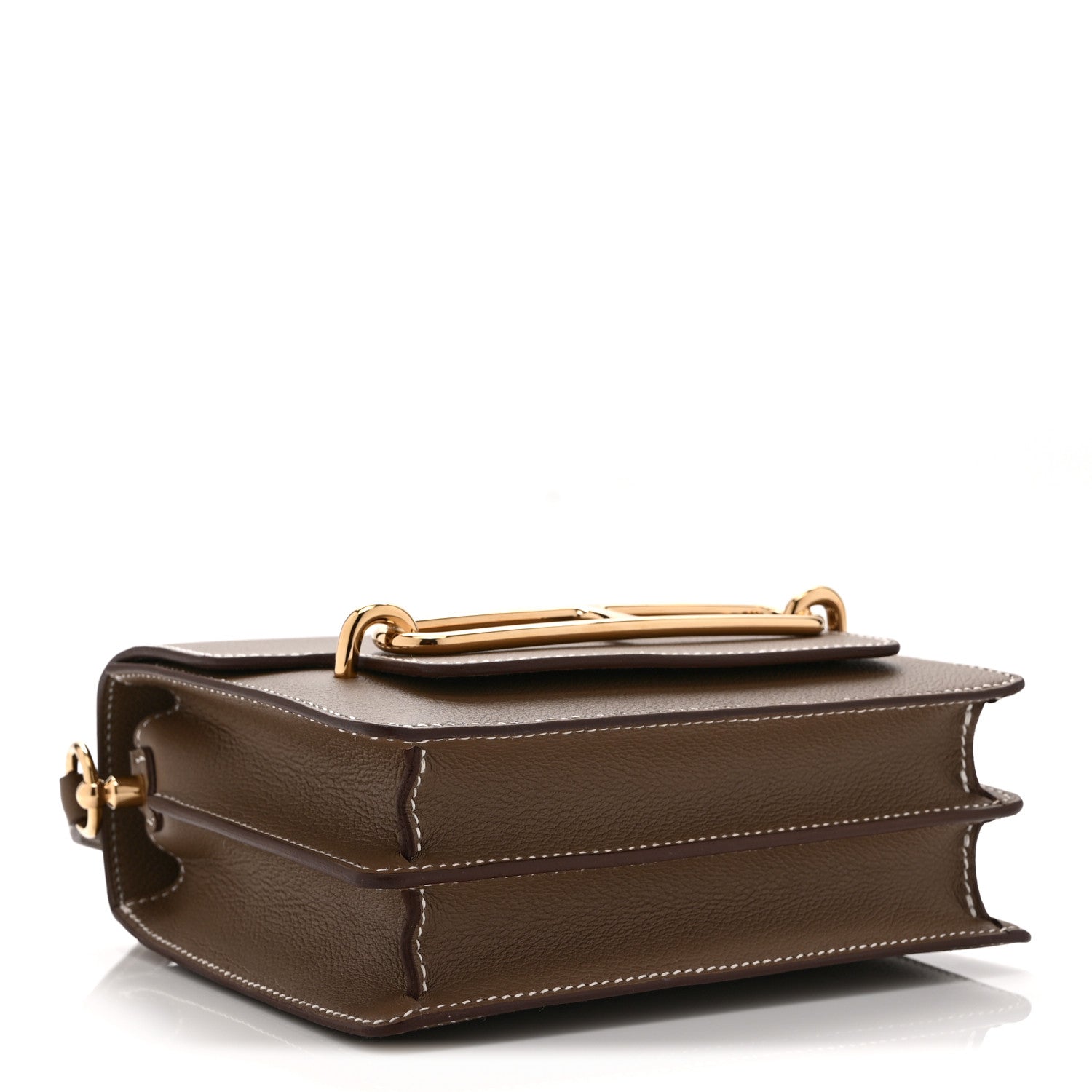 Hermes Evercolor Mini Sac Roulis Etoupe 4 of 10