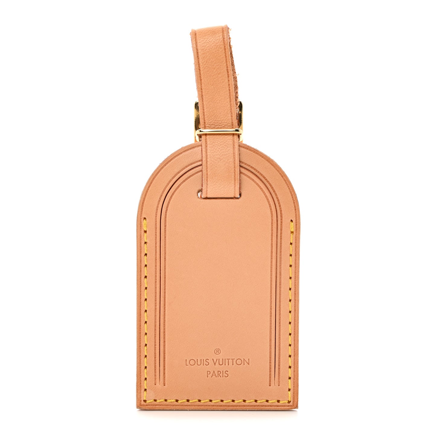 LOUIS VUITTON Vachetta Luggage Tag
