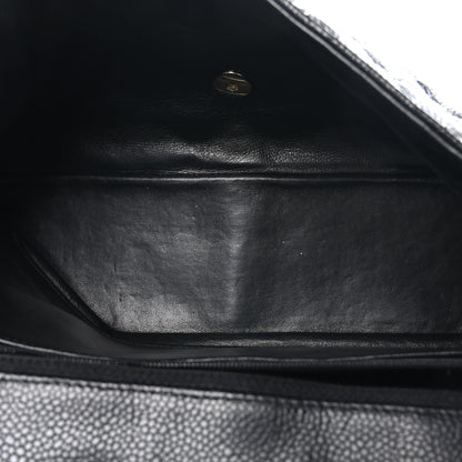 Chanel Caviar Quilted Jumbo Single Flap Black 5 of 10