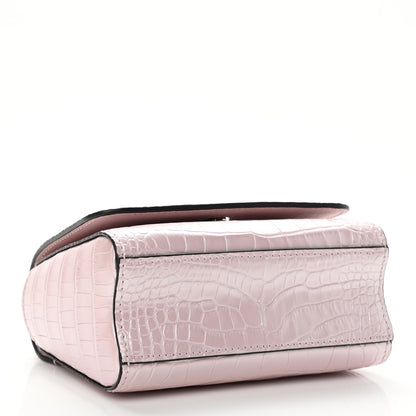 Louis Vuitton Alligator Mini Twist Shoulder Bag Rose Nacre Pink 4 of 9
