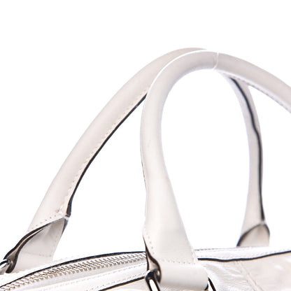 Gucci Calfskin Top Handle Tote White 14 of 21