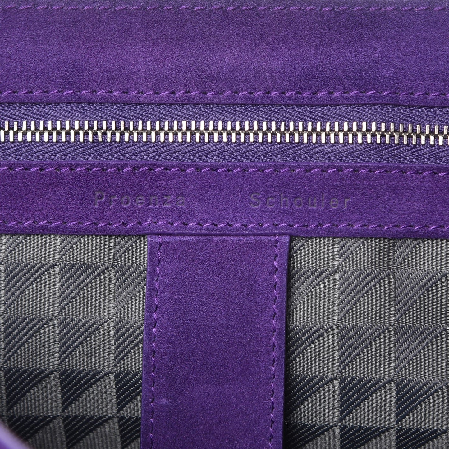 Suede Medium PS1 Satchel Amethyst