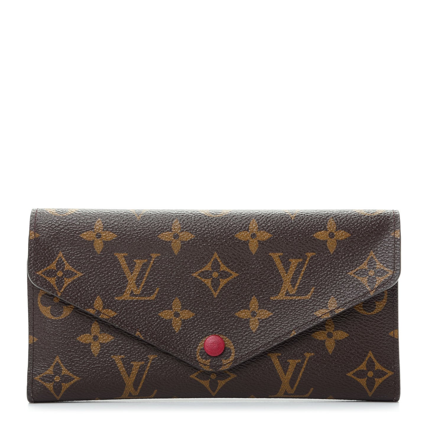Monogram Josephine Wallet Fuchsia