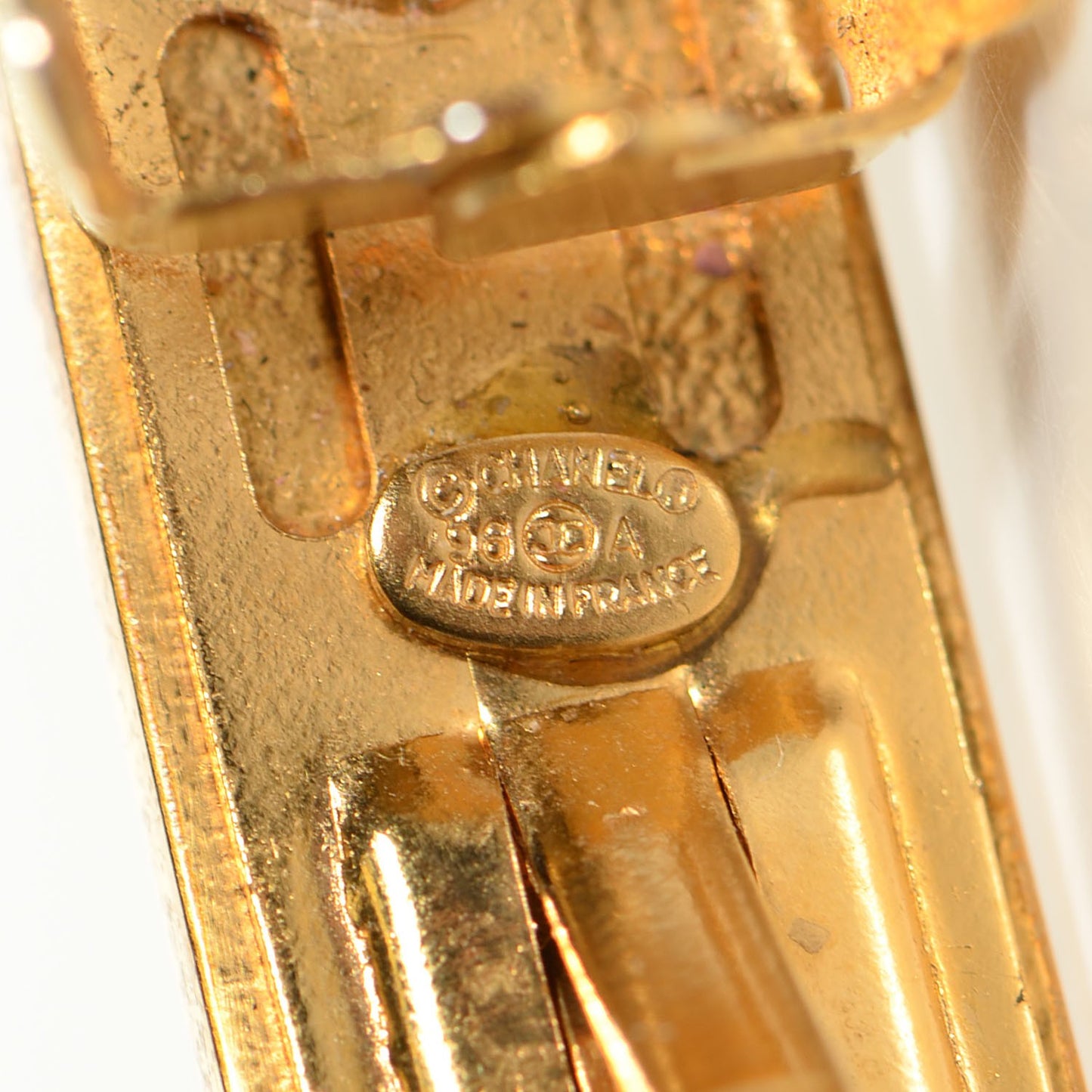 Hair Clip Barrette Gold