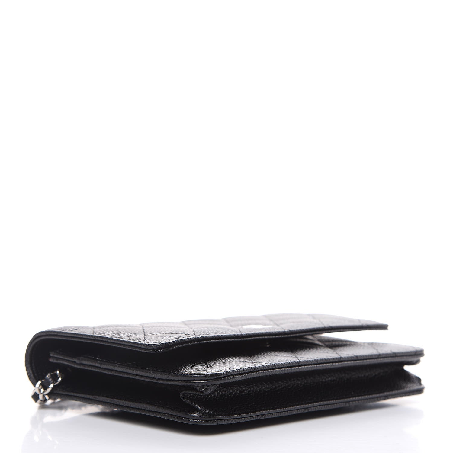 Chanel Caviar Quilted Wallet On Chain WOC Black 4 of 11