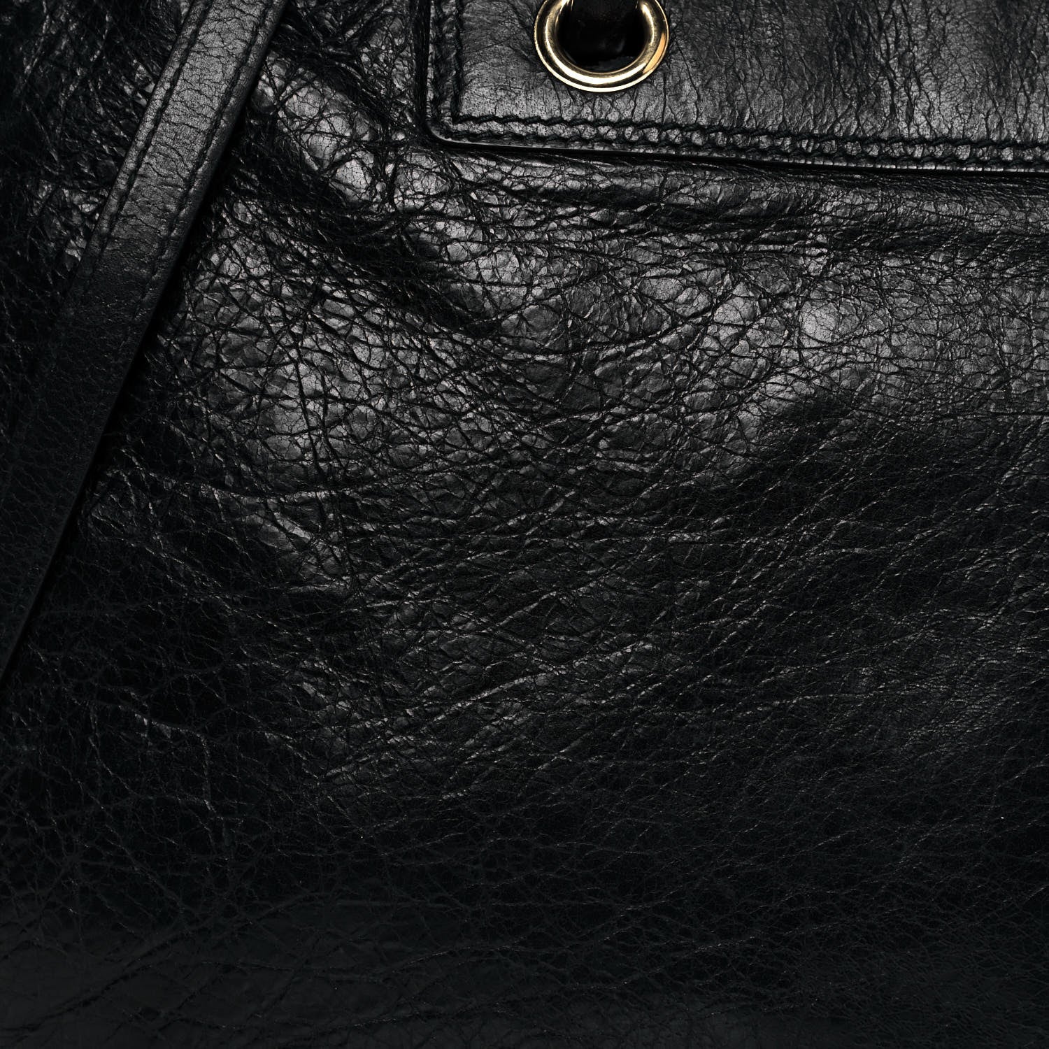 Balenciaga Agneau Medium Blanket Square Tote Black 7 of 11