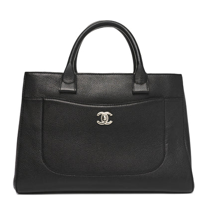 Chanel Grained Calfskin Medium Neo Executive Shopper Tote Black 1 of 10
