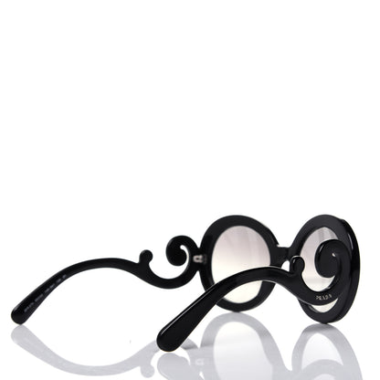 Prada Baroque Sunglasses SPR 27N Black 4 of 7