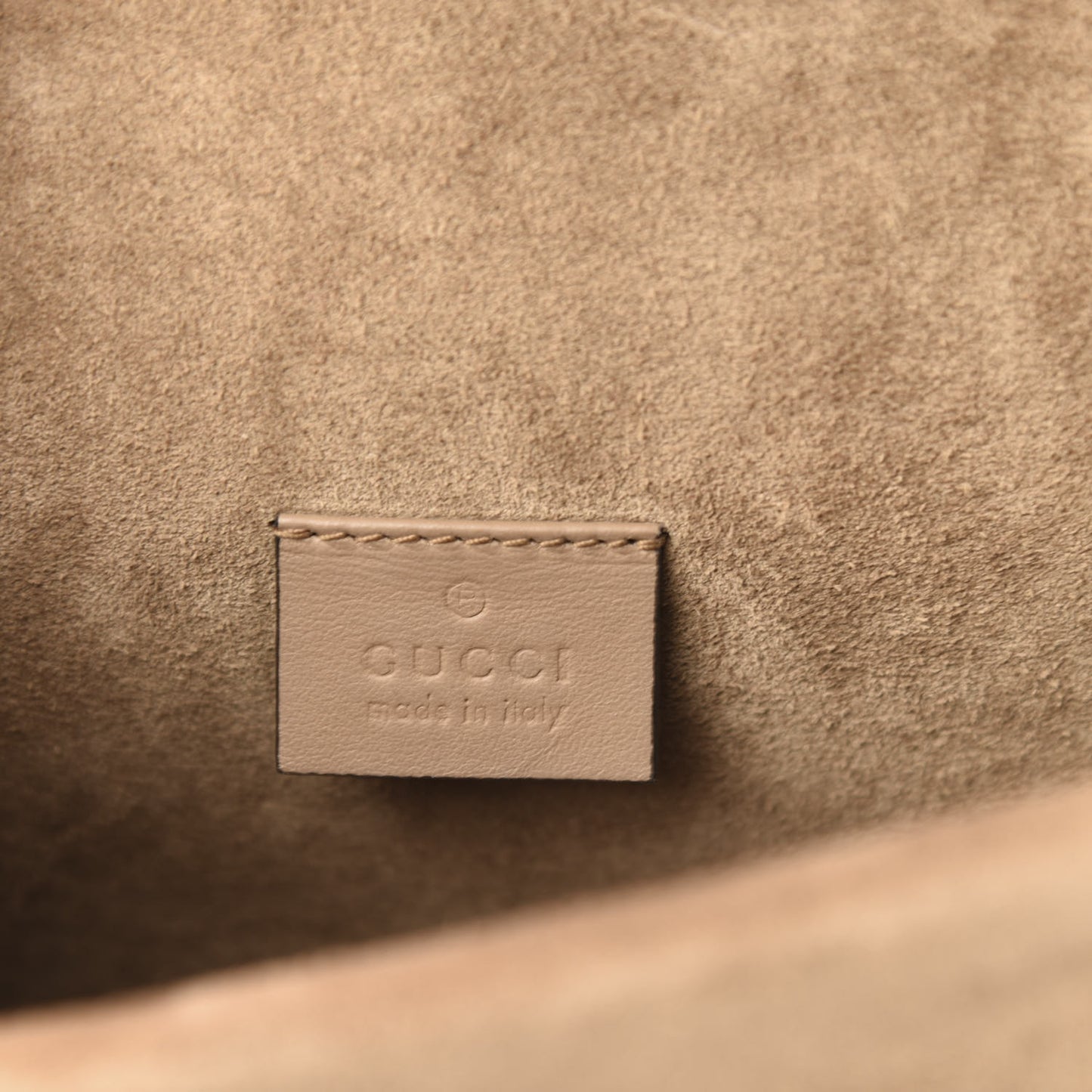 GG Supreme Monogram Mini Dionysus Shoulder Bag Taupe