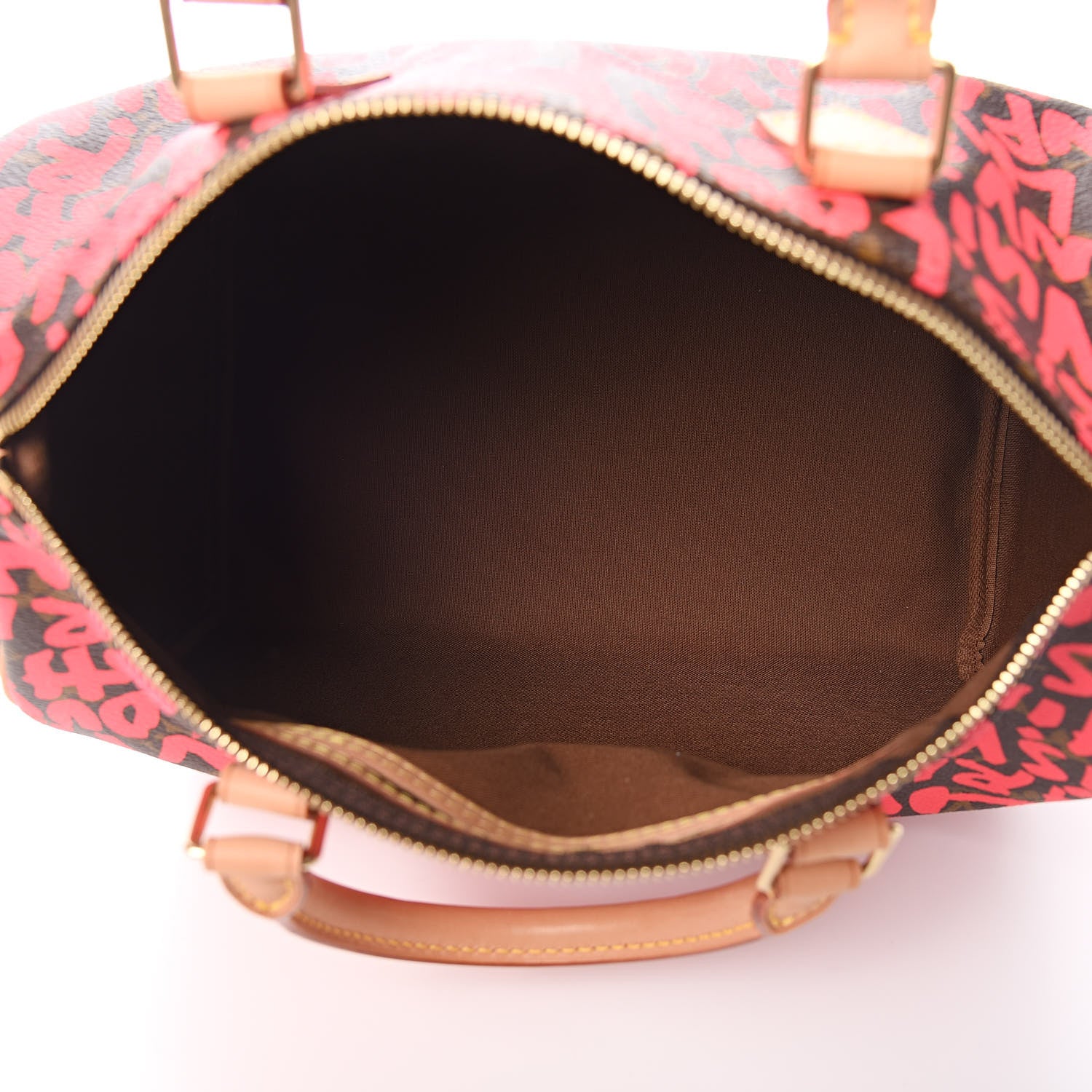 Louis Vuitton Monogram Graffiti Speedy 30 Fuchsia 5 of 10
