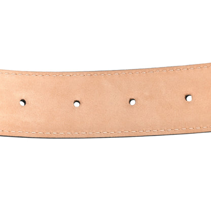 Chanel Crocodile Embossed Calfskin Belt 85 34 Black 6 of 7