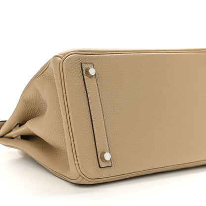 Hermes Taurillon Clemence Birkin 30 Trench 8 of 9