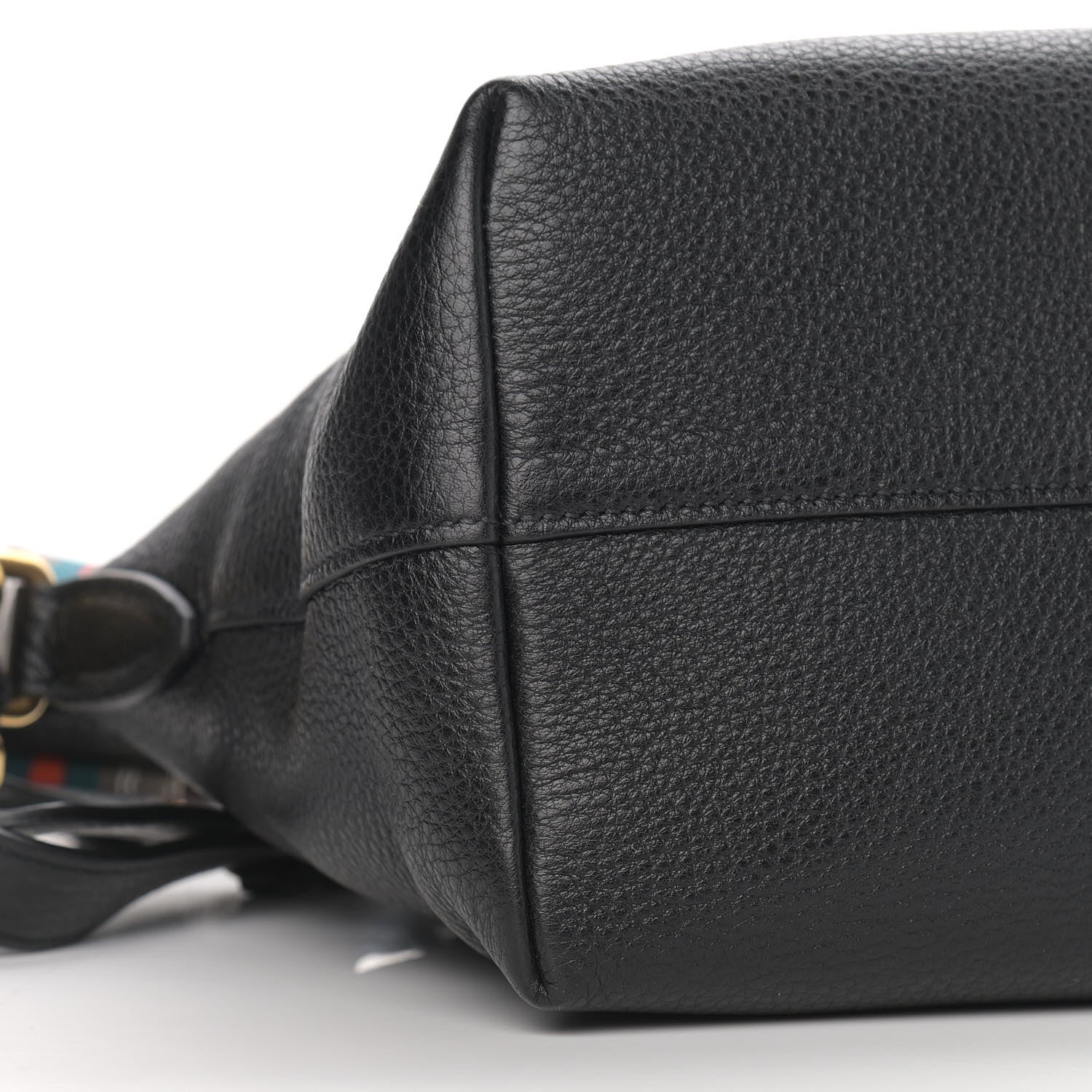Prada Vitello Daino Tote Black 7 of 8