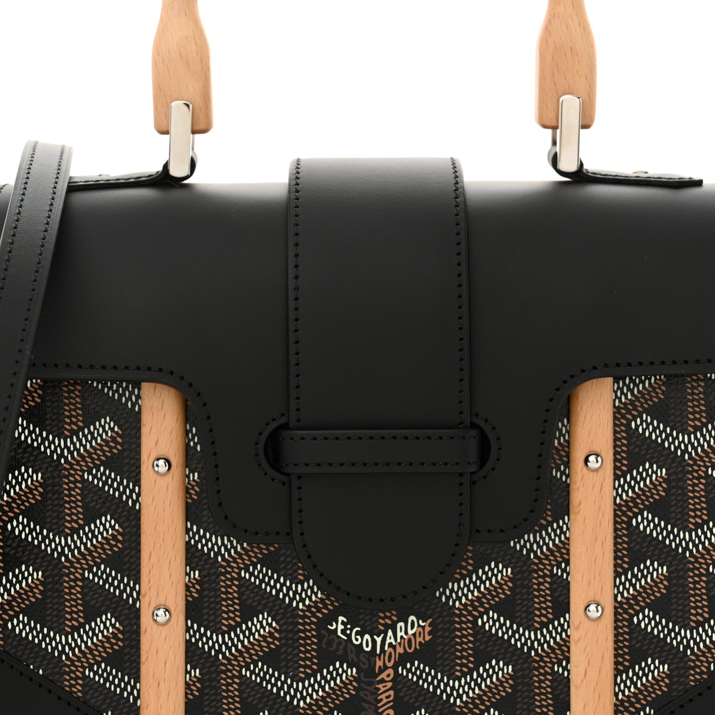 Goyardine Structure Mini Saigon Black