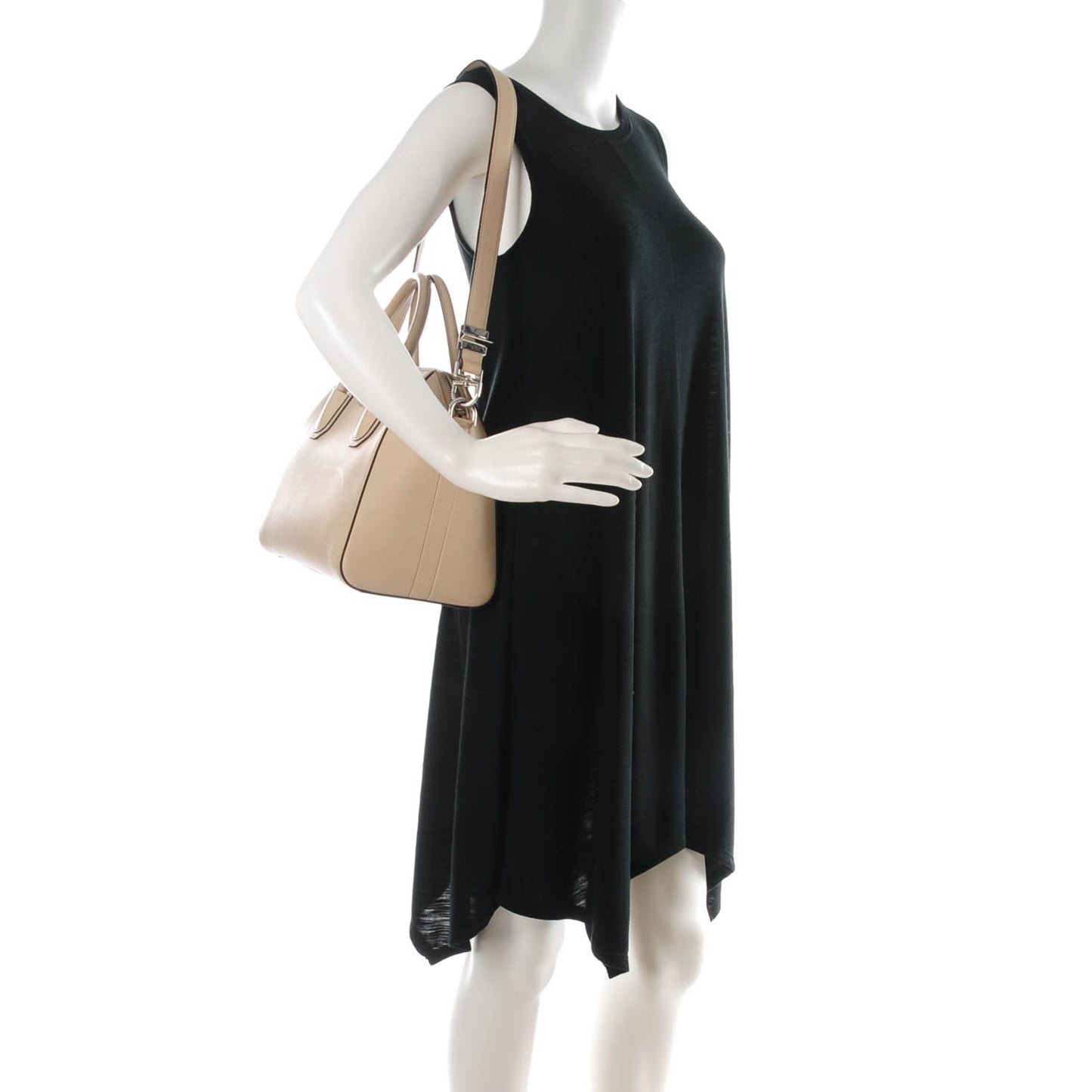 Sugar Goatskin Small Antigona Mastic
