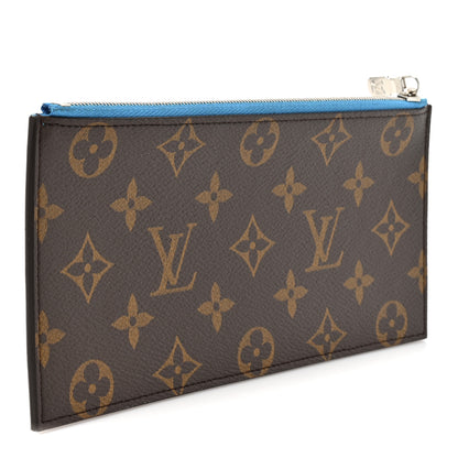 Louis Vuitton Monogram Kirigami Wallet Zippered Insert Gaston Blue 3 of 7