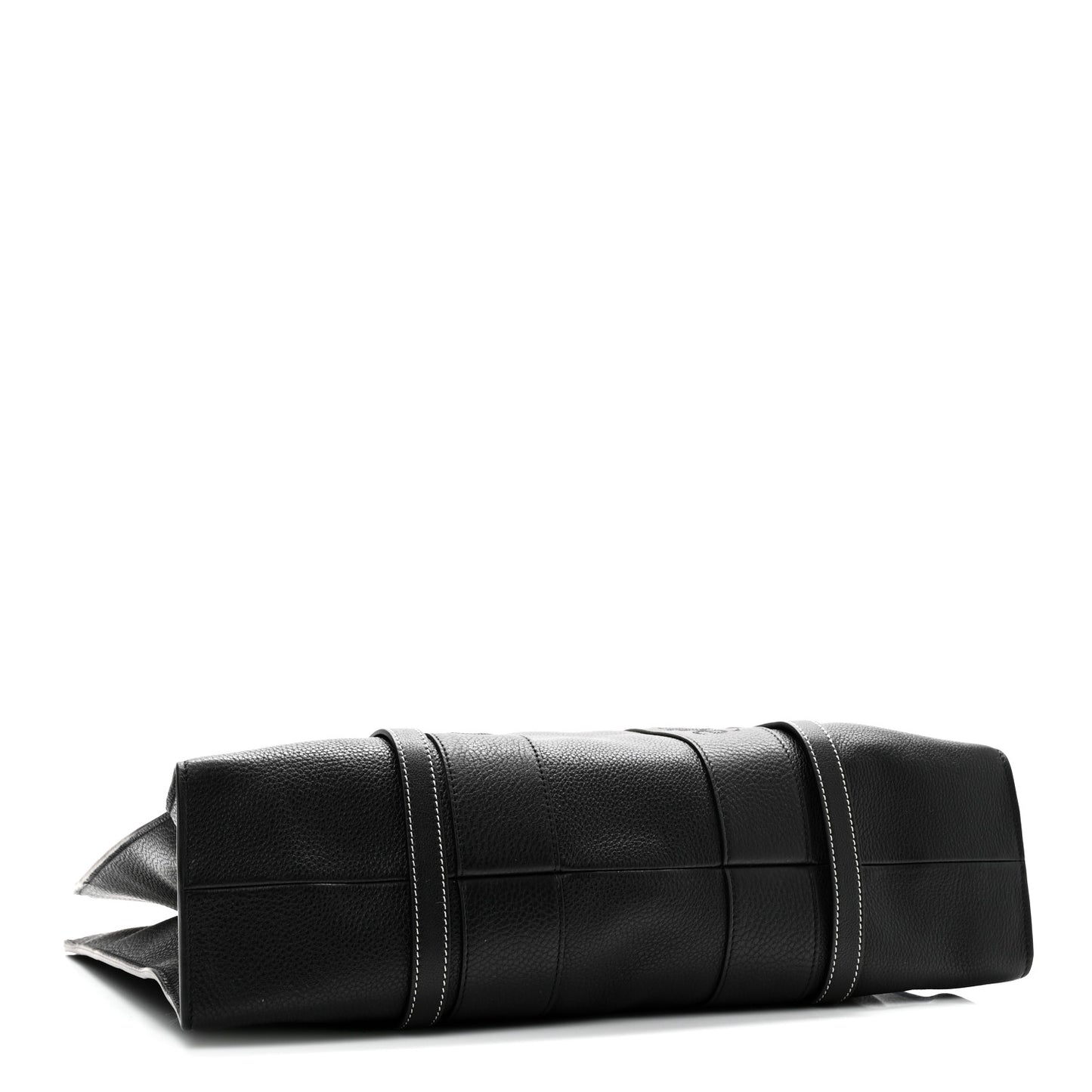 Calfskin Large Woody Tote Black