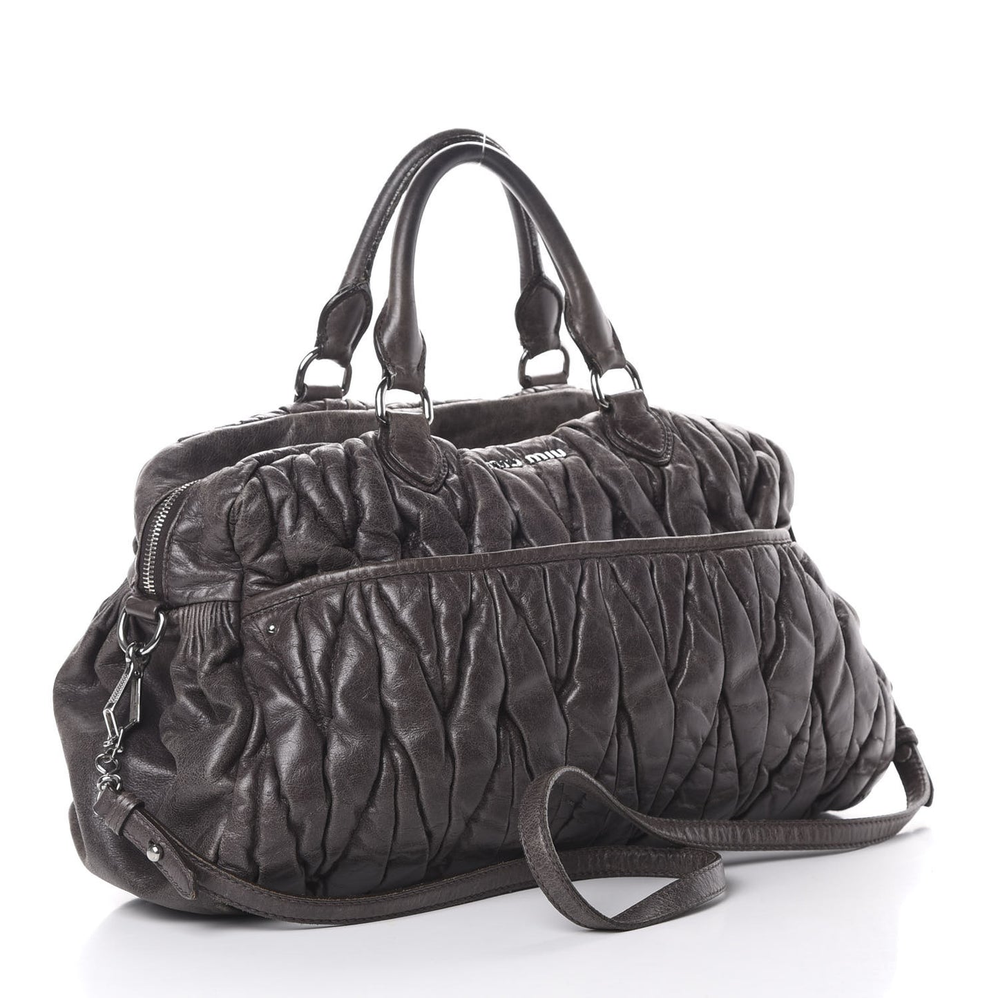 Nappa Matelasse Satchel
