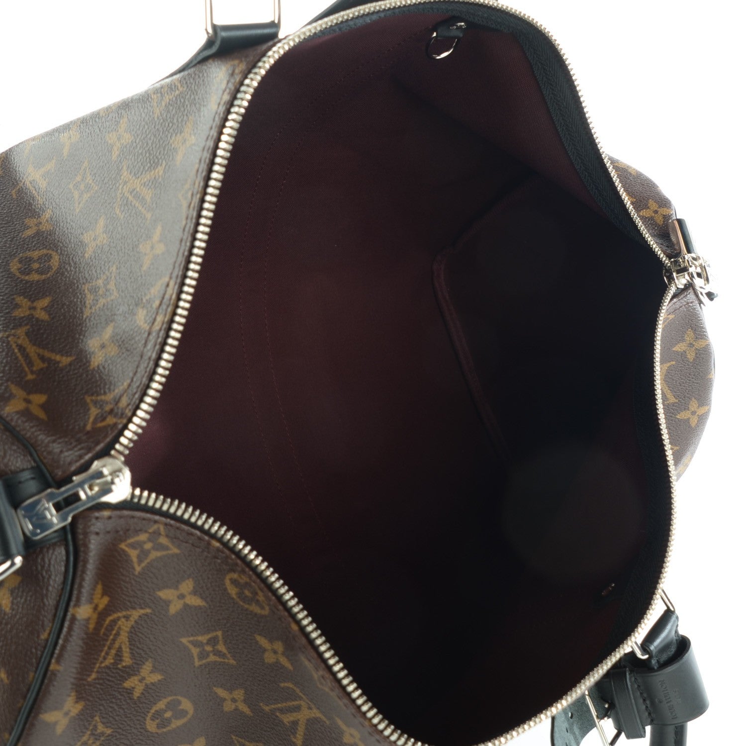 Louis Vuitton Monogram Macassar Keepall Bandouliere 45 7 of 7