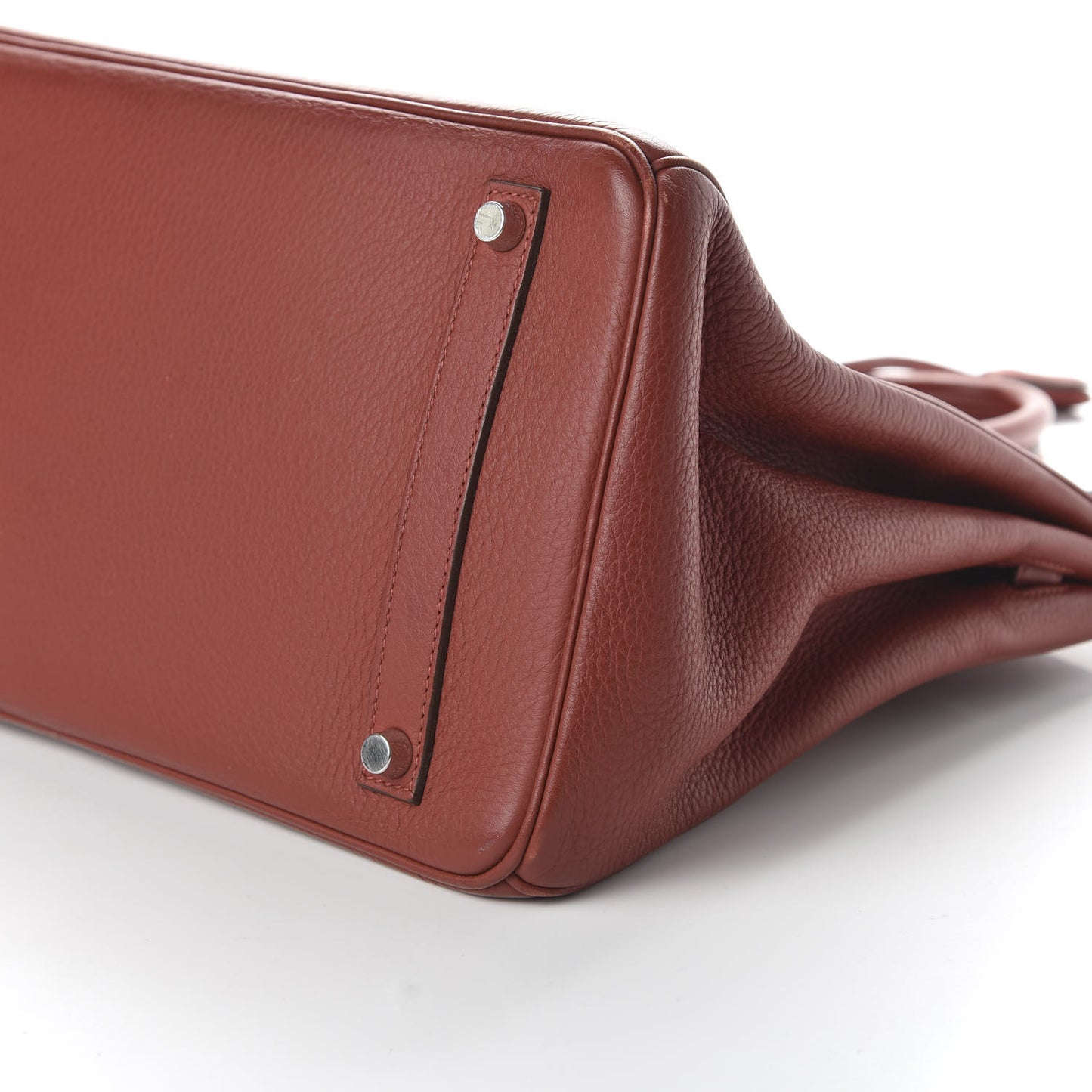 Taurillon Clemence Birkin 35 Rouge Venetian