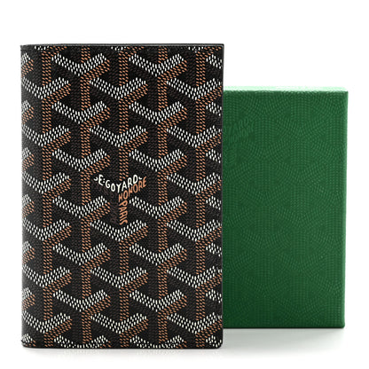 Goyard Goyardine Grenelle Passport Wallet Black 10 of 10