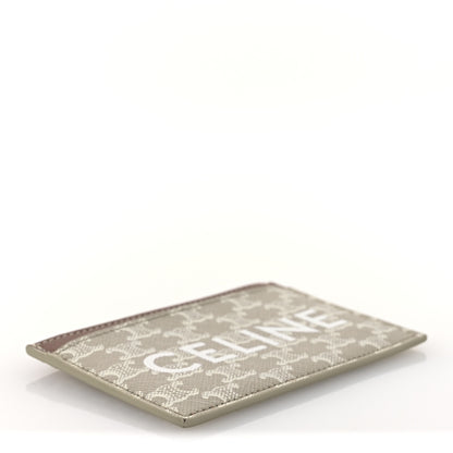 Celine Triomphe Canvas Card Holder Grege 4 of 9