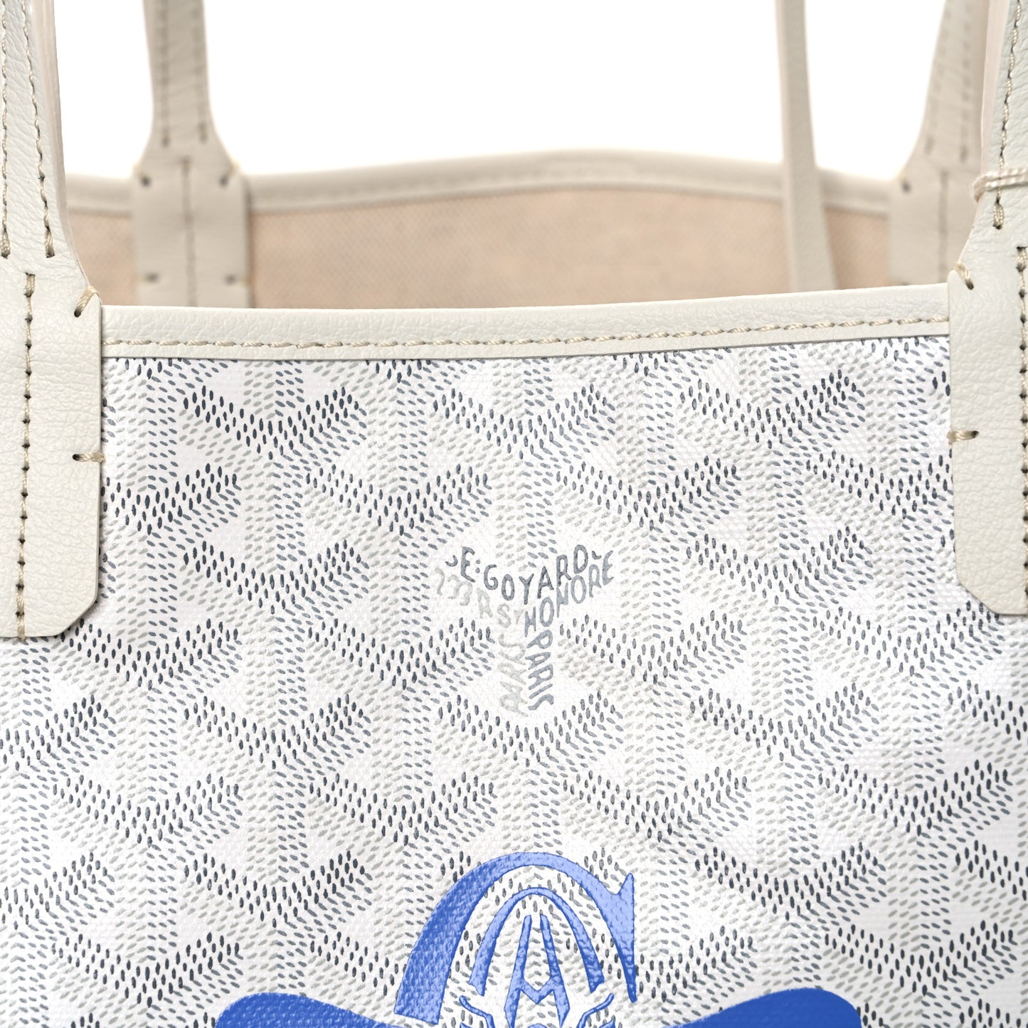 Goyardine Dragonfly Saint Louis PM White