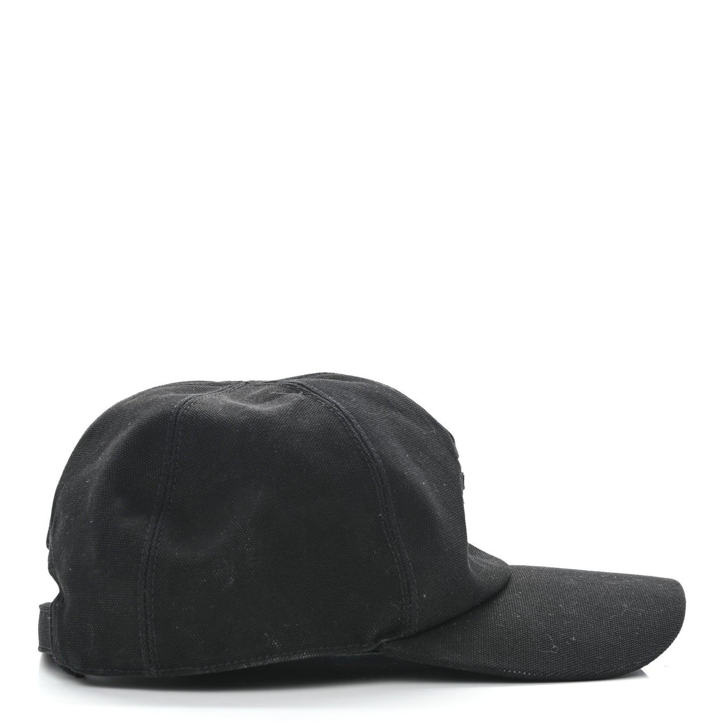 Cotton FF Ajour Embroidered Baseball Hat 58 Black
