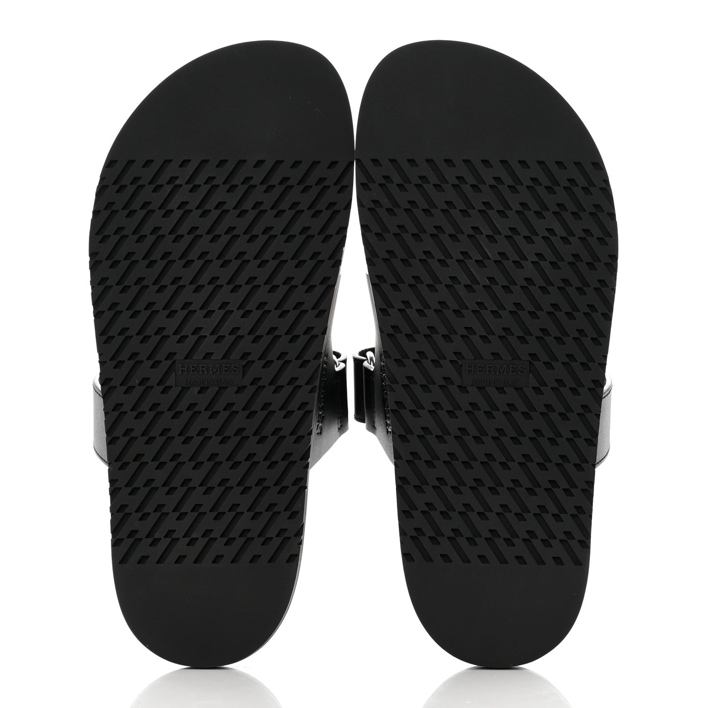 Calfskin Womens Chypre Sandals 38.5 Black