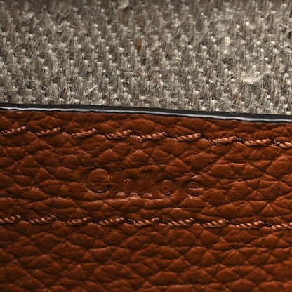 Chloe Grained Calfskin Small Marcie Saddle Bag Tan 6 of 11