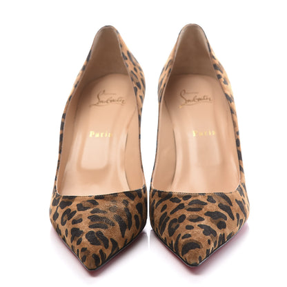 Christian Louboutin Veau Velours Clare 80 Pumps 40 Caramel 3 of 10
