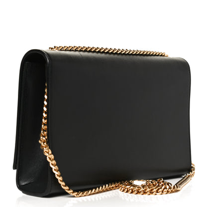 Saint Laurent Smooth Calfskin Medium Classic Monogram Kate Tassel Satchel Black 3 of 10