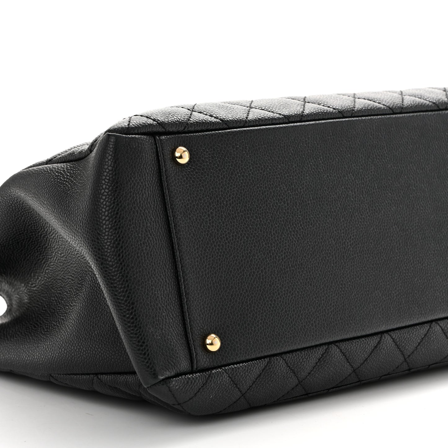 Caviar Quilted XL Grand Shopping Tote GST Black