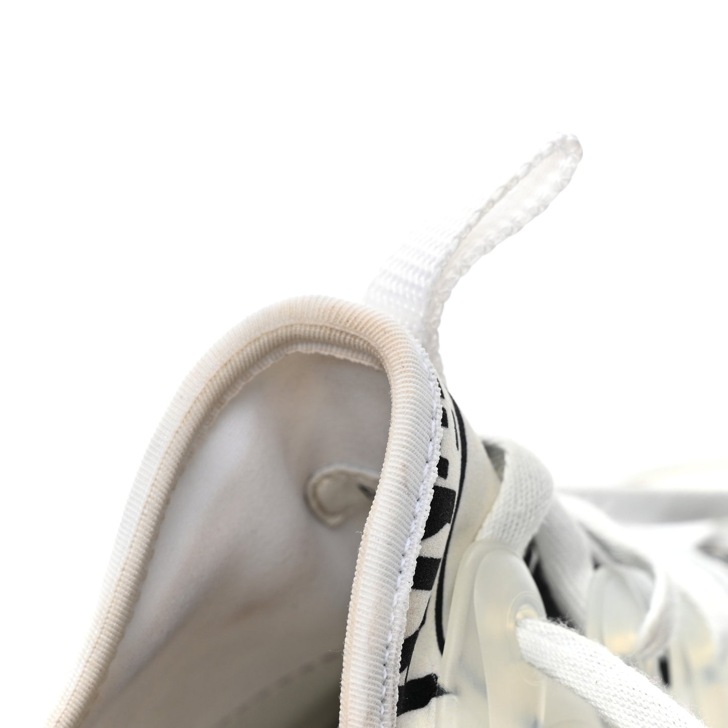 Neoprene Rubber Union Print Womens D-Connect Sneakers 40 Off White