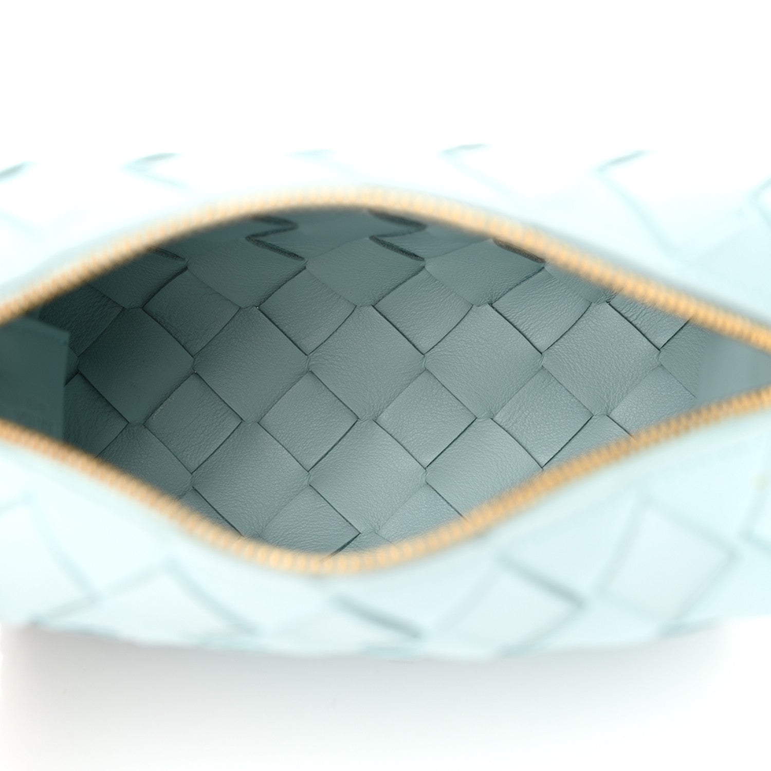Bottega Veneta Nappa Intrecciato Candy Loop Camera Bag Teal Washed 5 of 10