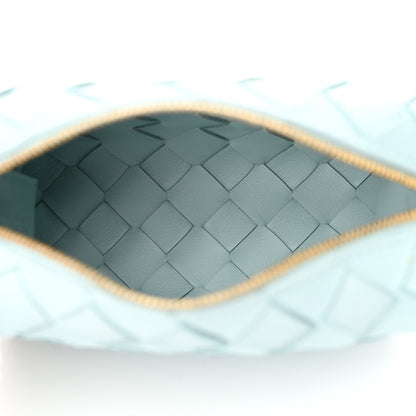 Bottega Veneta Nappa Intrecciato Candy Loop Camera Bag Teal Washed 5 of 10